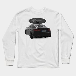 ALFA ROMEO Giulia Nero Back Long Sleeve T-Shirt